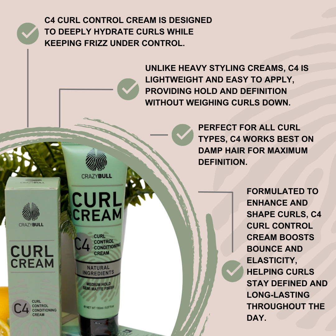 C4 Curl Control Conditioning Cream (6 Pack)