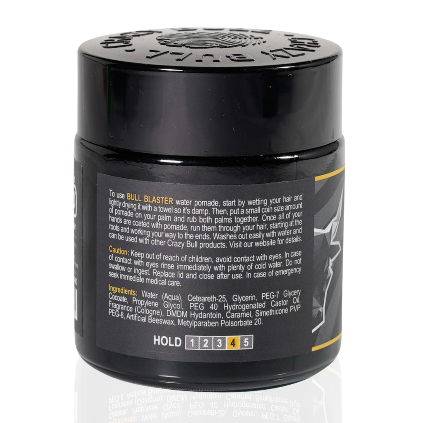 Bull Blaster Strong Hold Water Pomade (6 Pack)