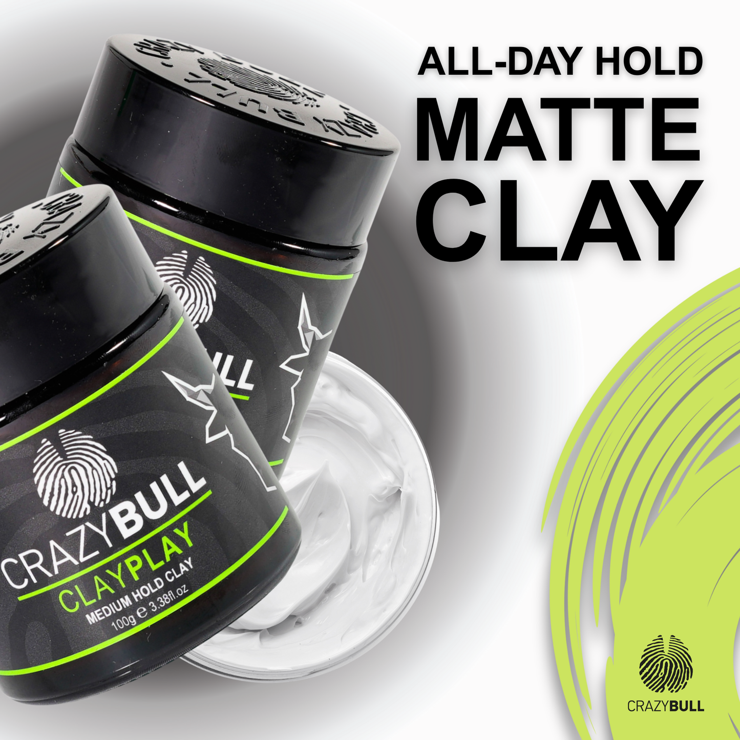 Clay Play Medium Hold Styling Clay - 6 Pack