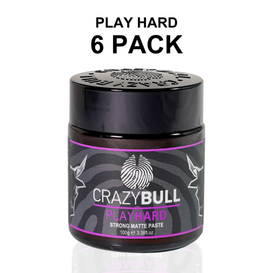Play Hard Strong Hold Matte Paste (6 Pack)