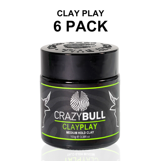 Clay Play Medium Hold Styling Clay - 6 Pack
