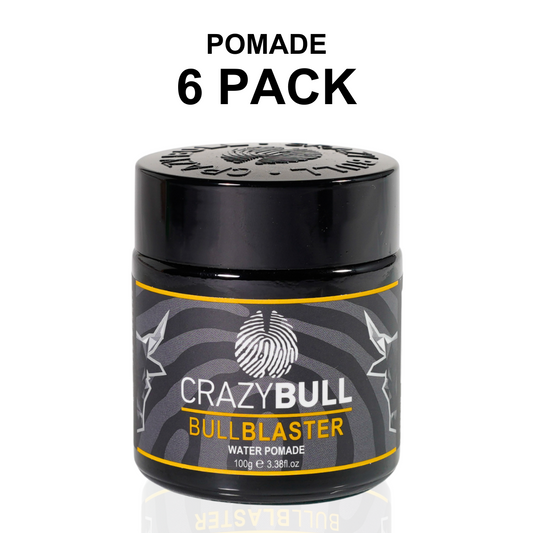 Bull Blaster Strong Hold Water Pomade (6 Pack)