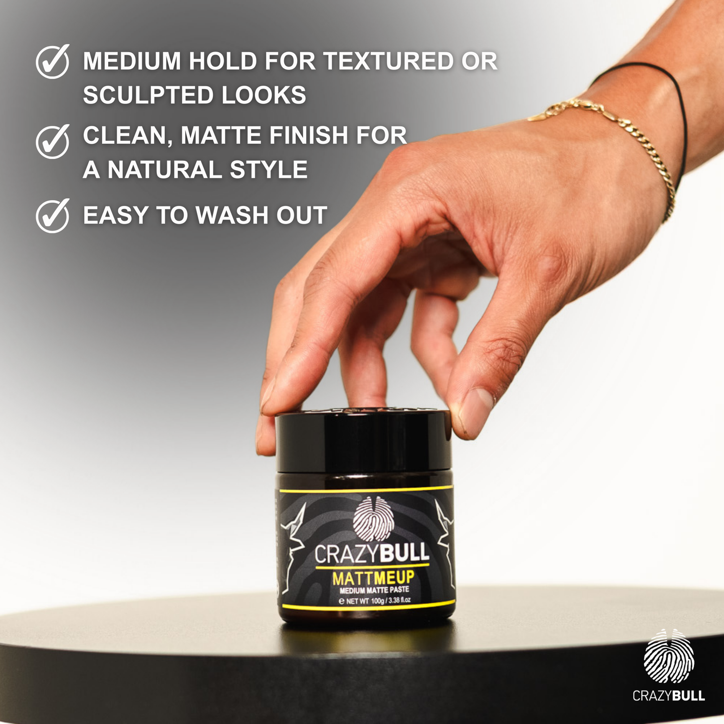 MattMeUp Medium Hold Matte Paste (6 Pack)