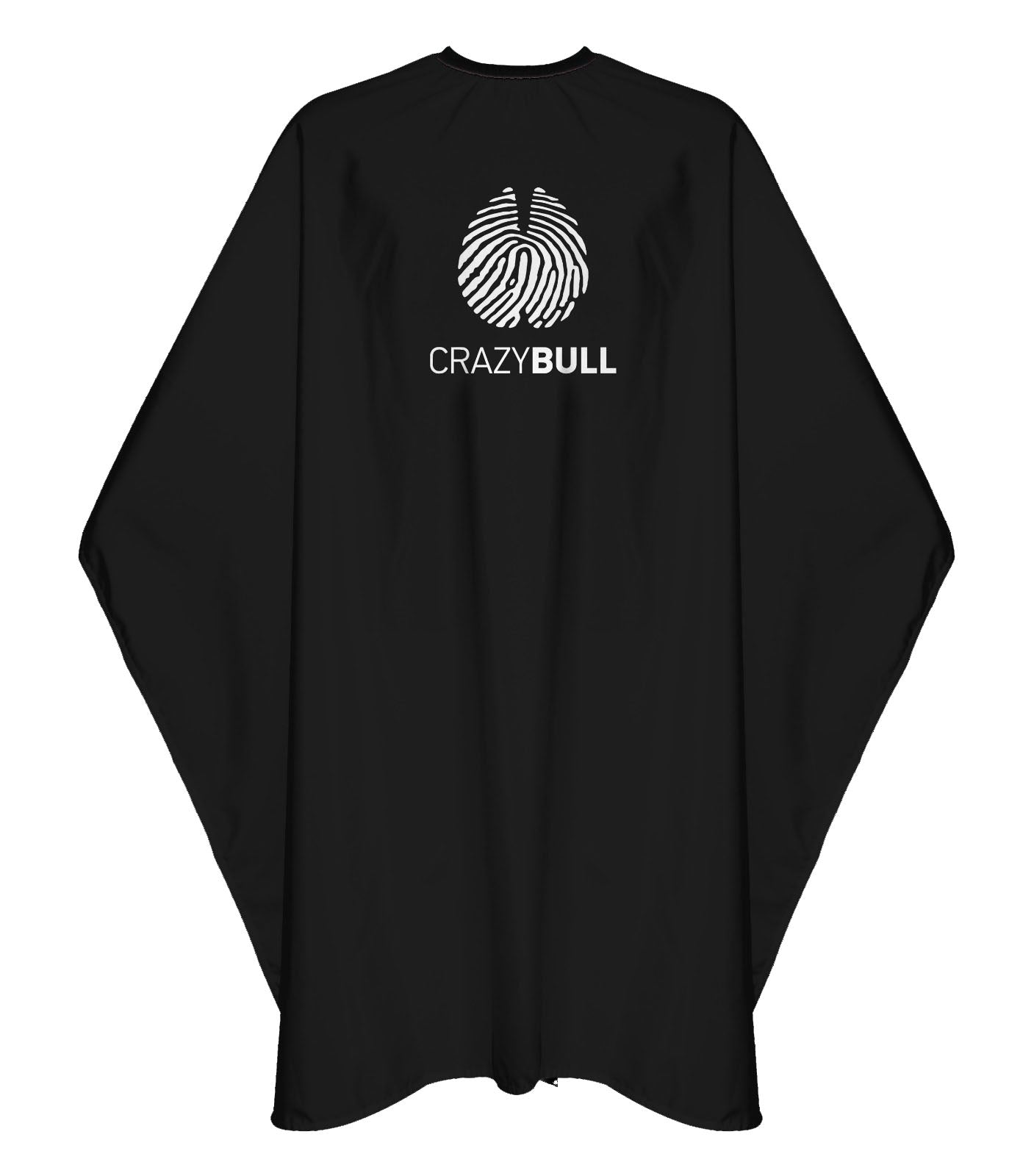 "The Classic" Crazy Bull Cape (Black) Hook and Fastener Collar